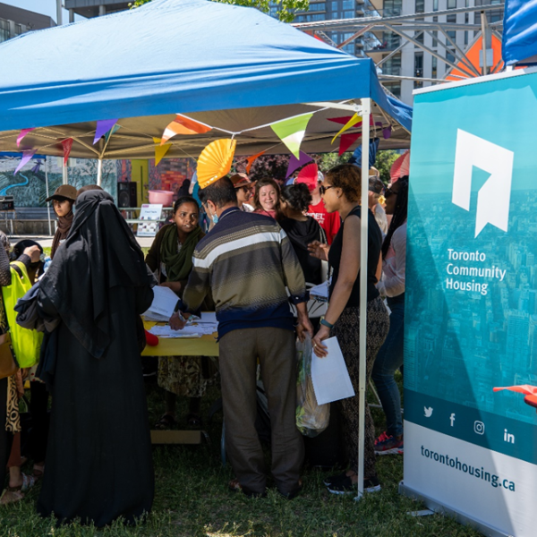 TCHC hosts a community safety event in Regent Park