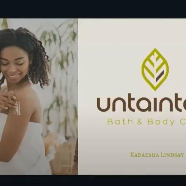 Untainted bath and body care. Women applying cream to skin. 