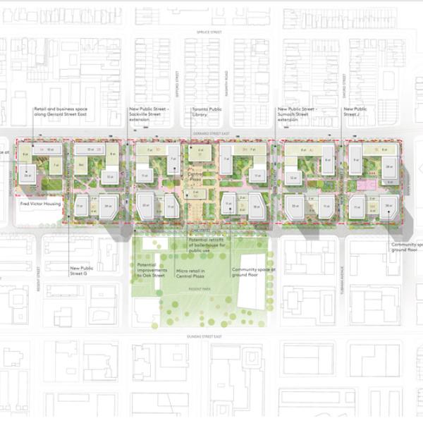 Masterplan. Image courtesy of Karakusevic Carson Architects.